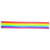 Rayures déco en cire Arc - en - ciel, 2 mm, 23 cm, 14 pces