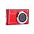AGFAPHOTO Realishot DC5500 - Appareil Photo Numérique Compact, 24 MP, Ecran LCD 2,4", Zoom Digital 8x, Vidéo HD 720p, Mémoire Externe SD, Batterie Lithium - Rouge