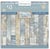 Pochette de 10 feuilles recto verso Stamperia Silent sea maxi background