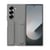 Coque de téléphone Samsung Galaxy Z Fold6 - Silicone - Gris