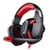 Casque Gaming USB Ordinateur 7.1 Surround LED Boutons de Contrôle Rouge YONIS