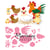 Gabarit de découpe - Marianne Design - Eline's Chicken family
