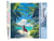 Peinture par Numéro Figured'Art - Paradis tropical du surf - Kit de Loisir Créatif DIY Numéro d'Art Complet - 40x50cm sans châssis en bois