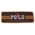 Ecusson thermocollant polo sport marron 3cm x 7cm
