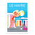Affiche 30x40 cm - Le Havre Normandie V4 - Raphael Delerue