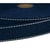 Sangle chinée point sellier 30mm bleu marine au mètre