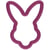 Grand Emporte-pièce Tête de Lapin - Wilton