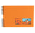 Album photo à spirales 50 pages noires Milano - Orange - Exacompta