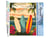 Peinture par Numéro Figured'Art - Affiche de voyage Honolulu - Kit de Loisir Créatif DIY Numéro d'Art Complet - 40x50cm sans châssis en bois