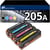 Pack 4 Toners compatible HP 205A - 123CONSOMMABLES