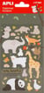 P.1F STICKERS ANIMAUX TERRESTRES