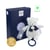 Boite a musique luminescente ours - 17 cm - Clair de Lune - Doudou et Compagnie