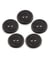 Lot de 5 boutons Nacre Colorée