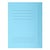 Paquet 50 chemises imprimées 3 rabats SUPER 210 - 24x32cm - Bleu clair - Exacompta