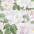 Lot de 4 serviettes en papier découpage collage 33 cm ROSE FOND ROSE F 201