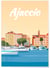 Affiche ville Ajaccio 2 | A3 : 29,7x42cm