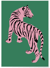 Affiche Le tigre rose | A3 : 29,7x42cm