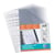 50 pochettes perforées - Transparente - A4 - Pour classeur - Oxford
