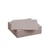 Lot De 40 Serviettes En Papier 2 Plis - 38X38 Cm - Taupe - Gappy