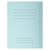 Paquet 50 chemises Forever® 220 100% recyclé avec impression - 24x32cm - Bleu clair - x 5 - Exacompta