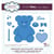 Matrices de découpe - Ours en peluche - 10 dies - Creative Expressions