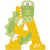 Lettre A - Alligator - Sevi