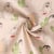 Tissu coton imprimé Cielo Dessin visages sur fond Beige