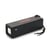 Enceinte Bluetooth Portable Subwoofer Avec Corde Tressée Support USB AUX TF et FM Noir YONIS
