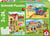 Puzzle 24 pièces - 3 Puzzles - A La Ferme - Schmidt Spiele