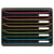 Module de classement Big Box Plus horizon 5 tiroirs Glossy - Noir/arlequin - Exacompta