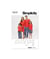 Patron 3041 Short, Pantalon et Haut et Tunique en Tricot pour Enfants, Adolescents et Adultes taille n°toutes les tailles