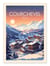 Affiche 50 x 70 cm -  Courchevel - Studio Inception