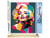 Peinture par Numéro Figured'Art - Diva Abstraite - Kit de Loisir Créatif DIY Numéro d'Art Complet - 40x50cm toile roulée + châssis en bois à monter