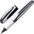 Stylo roller - Rechargeable avec cartouches d'encre - Blanc et gris - Pointe moyenne - Schneider