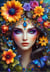 Puzzle 1000 pièces - La Femme Fleur - Alipson Puzzle