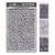 Ensemble de 3 pochoirs LuMania Triple Layer assortis 12,7 x 20,3 cm 04