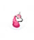 Bouton Licorne polyester à queue 18mm - Prym Blanc