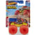 Monster trucks the 909 - véhicule miniature - camion bleu jaune - echelle 1.70 - MATTEL