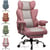 Chaise Gaming - GTPLAYER - Ergonomique - Support lombaire ressorts ensachés - Dossier mousse 3D - Repose-pieds