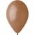 10 Ballons Moka Mat Ø30cm