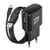 Blue Star Chargeur Secteur Universel USB QuickCharge 2.0 avec Câble Micro-USB Noir