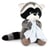 Peluche Raton Laveur avec serviette Denny 20 cm - Orange Toys Life