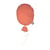 Ballon mural décoratif en gaze de coton