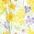 Lot de 4 serviettes en papier découpage collage 33 cm FLEUR PRINTEMPS FA 345