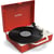 Platine vinyle Victrola Re-Spin Eco conçue Rouge