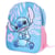 Sac à dos maternelle Stitch Hawai Bleu 32 CM