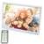 Cadre Photo Numérique 15 Pouces LED Avec Télécommande Et Support USB SD OTG Blanc YONIS