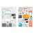 MégaCréa DIY - Gommettes pièces de la maison 2 planches différentes 89 pièces