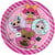 8 Assiettes LOL Surprise Rose