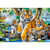 Puzzle famille de tigres dans la foret 1000 pieces - collection animaux sauvages